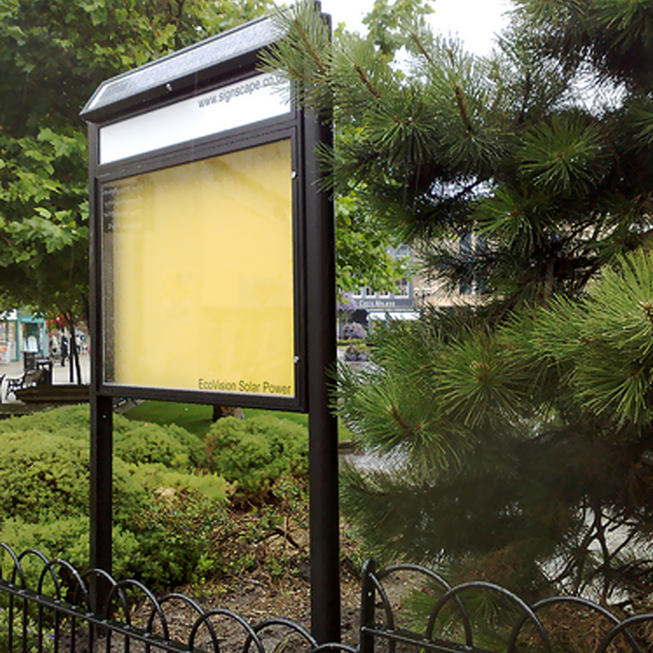 Solar LED Outdoor Light Box Display - Big Banner Australia
