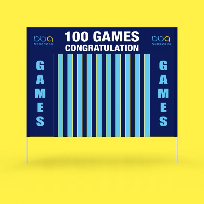 Football Sporting Run Through Banners Big Banner Australia