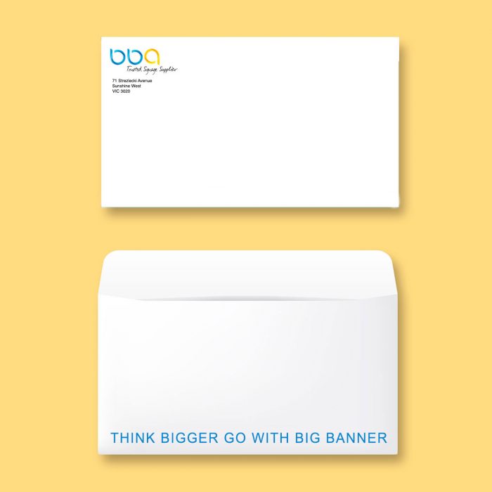 Business Envelopes Big Banner Australia