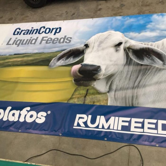 high resolution vinyl banner single side big banner australia