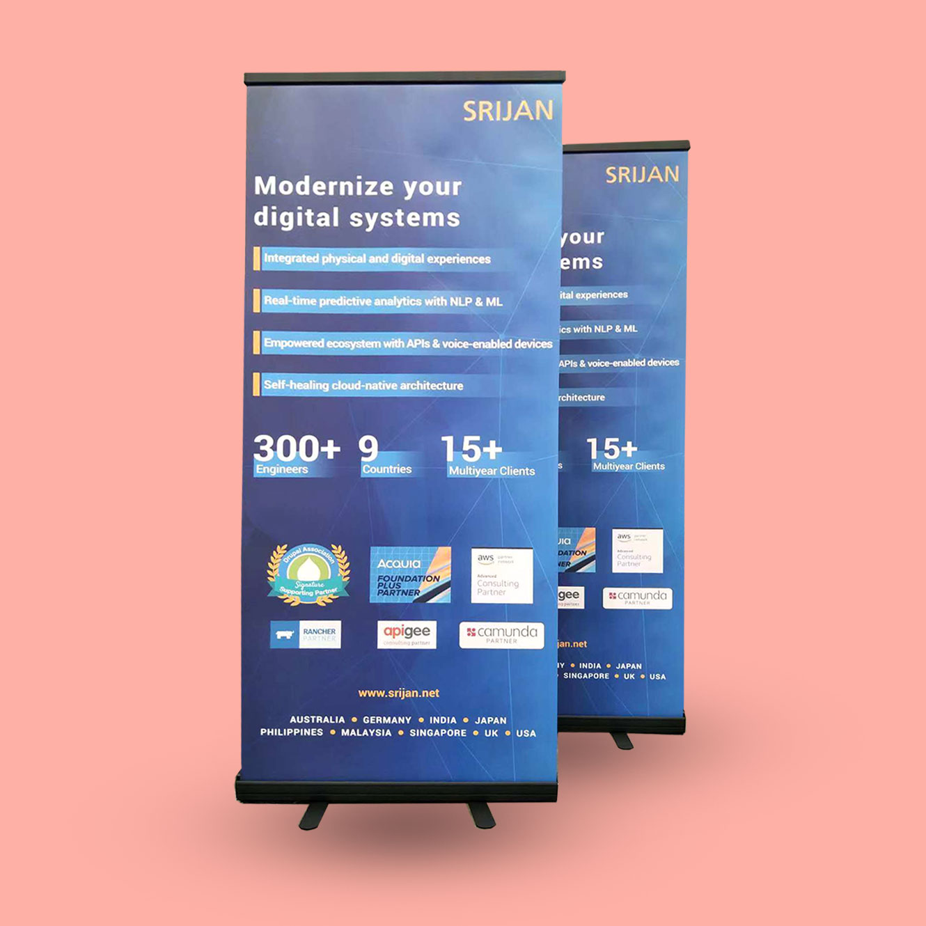 pull up marketing banners