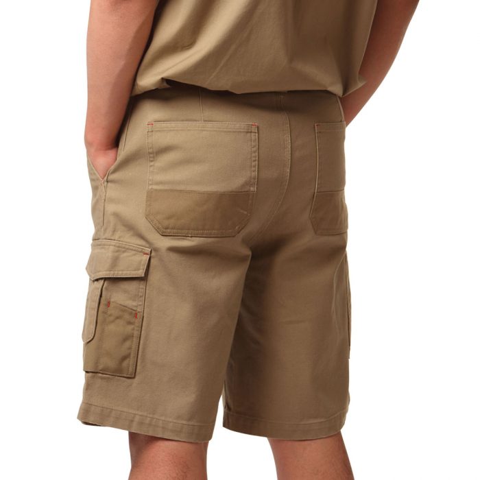 Mens Cordura® Cotton Duck Weave Canvas Cargo Work Shorts Big Banner