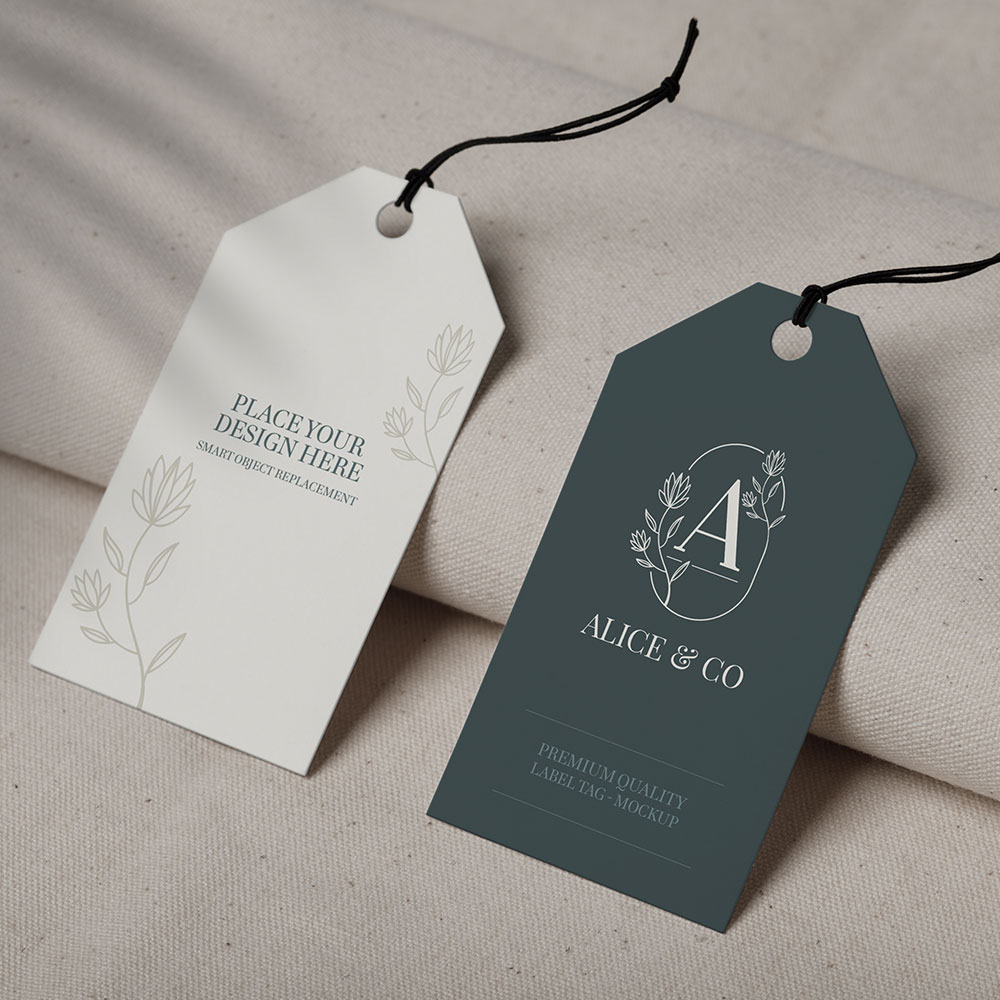 Custom Made Swing Tags Product Label Tags Big Banner Australia