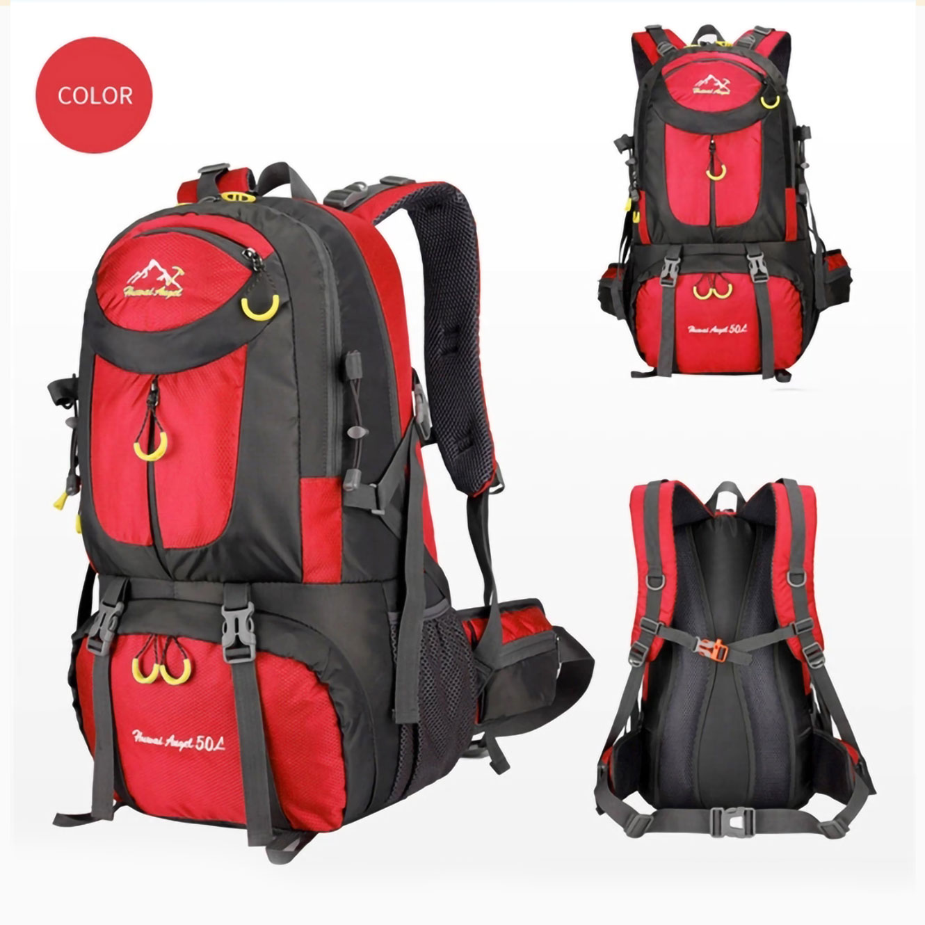 Traveling Water Resistant 40L/50L/60L Outdoor Hiking Backpack - Big ...