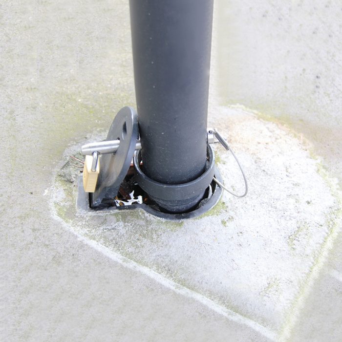 In Ground Sockets for Cafe Umbrella and Cafe Barrier