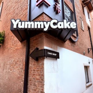 Corner Letter Sign 7